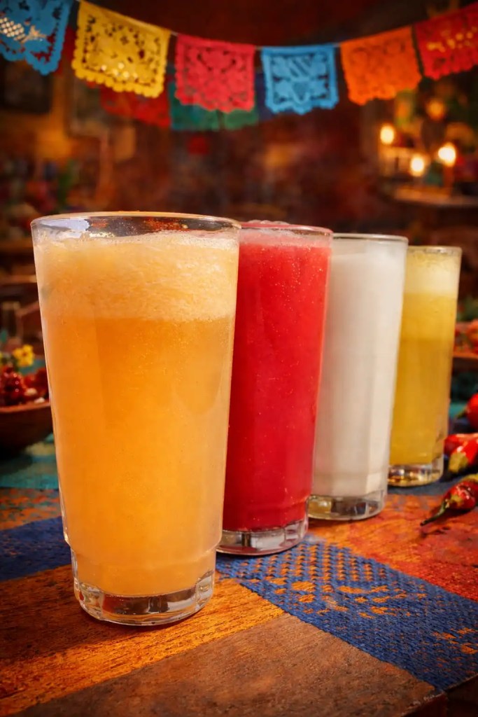 Aguas Frescas Casa Tonalli Puebla