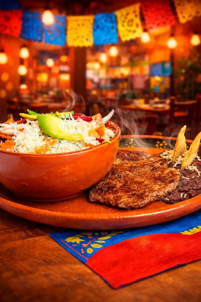 Chilaquiles con Arrachera Casa Tonalli Puebla