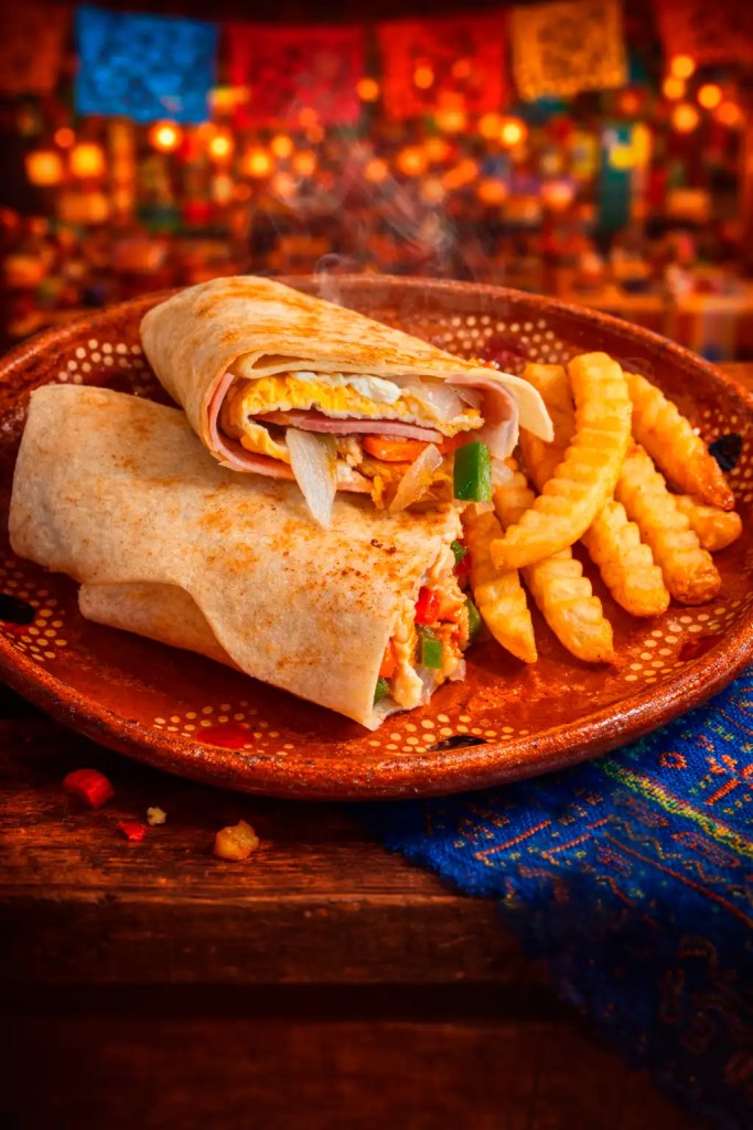 Burrito con Huevo Casa Tonalli Puebla