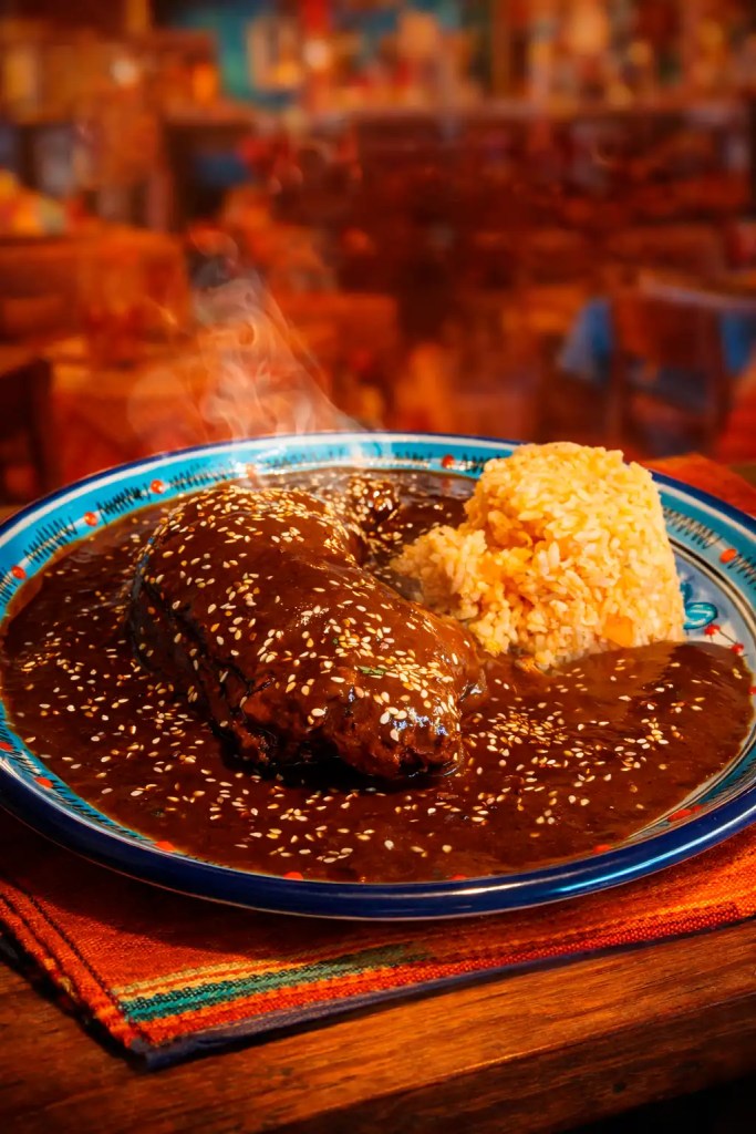 Mole poblano Casa Tonalli Puebla