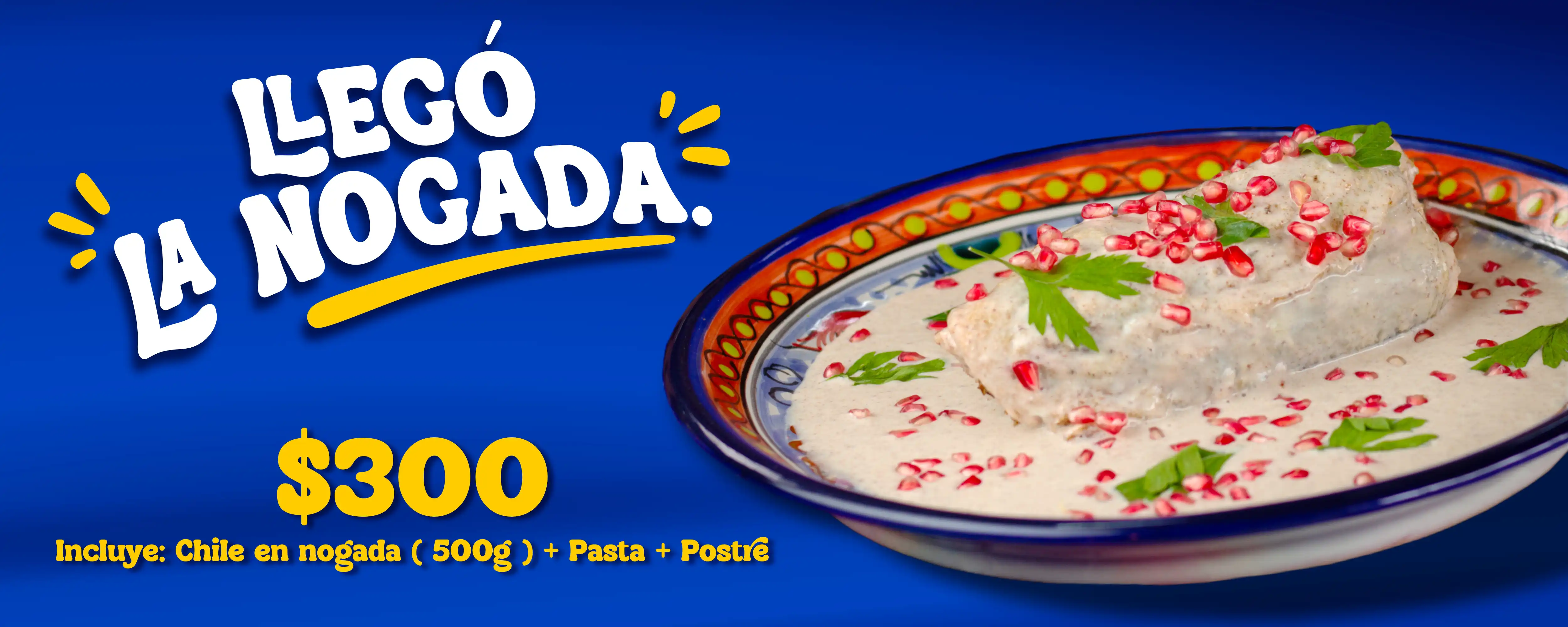 CHILES EN NOGADA